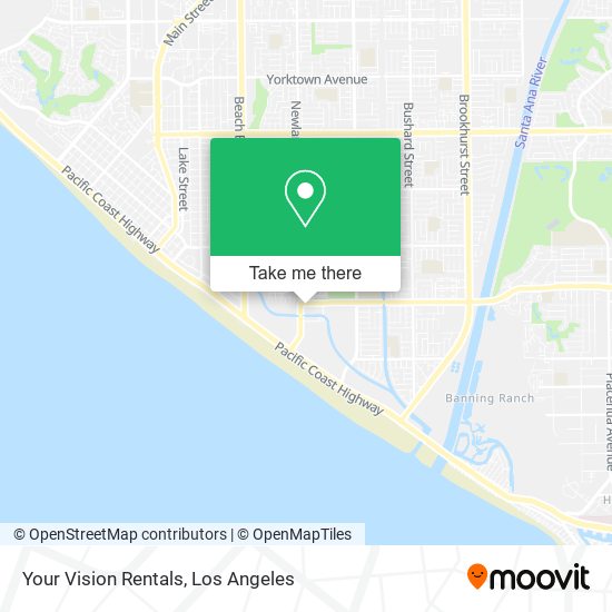 Your Vision Rentals map