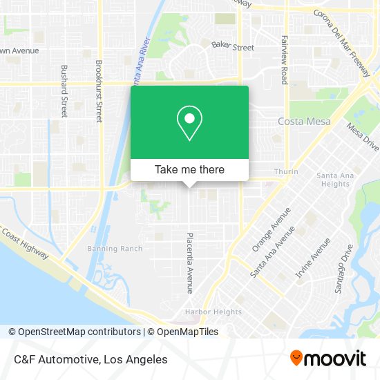 Mapa de C&F Automotive