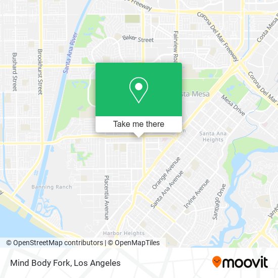 Mapa de Mind Body Fork