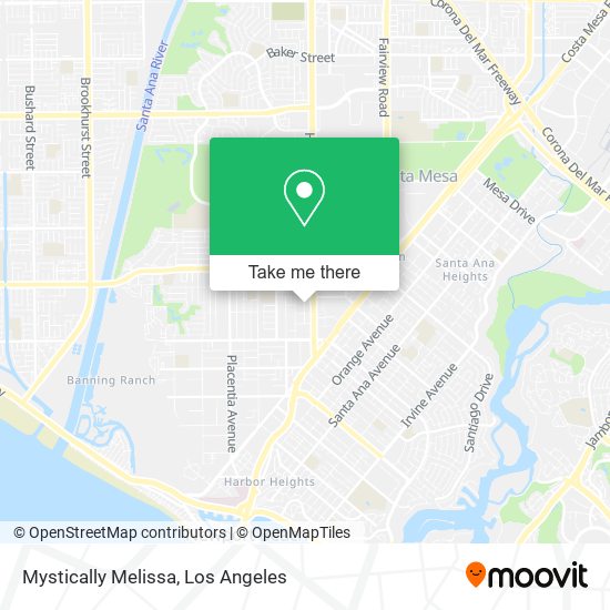 Mystically Melissa map