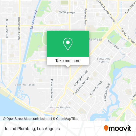 Island Plumbing map
