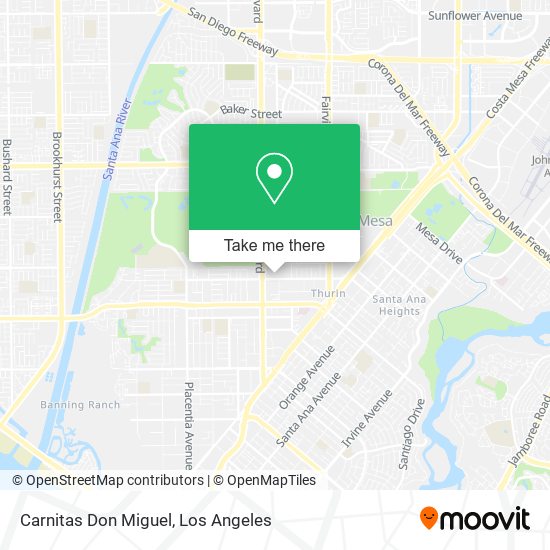 Mapa de Carnitas Don Miguel