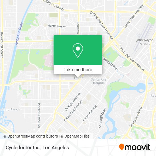 Mapa de Cycledoctor Inc.