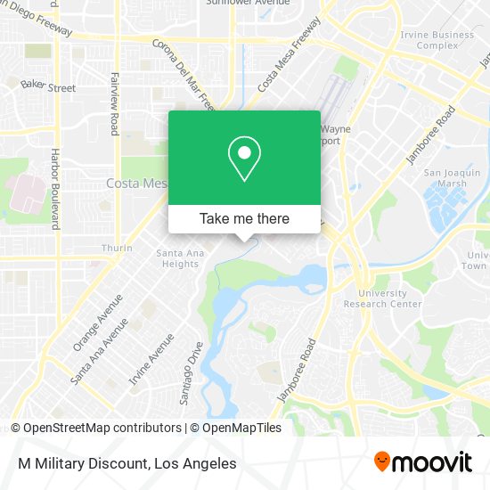 Mapa de M Military Discount