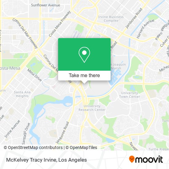 McKelvey Tracy Irvine map