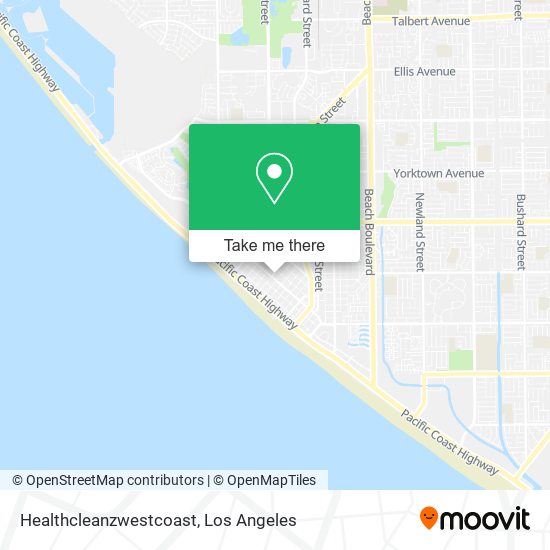 Healthcleanzwestcoast map