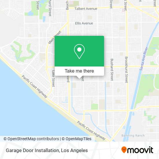 Garage Door Installation map