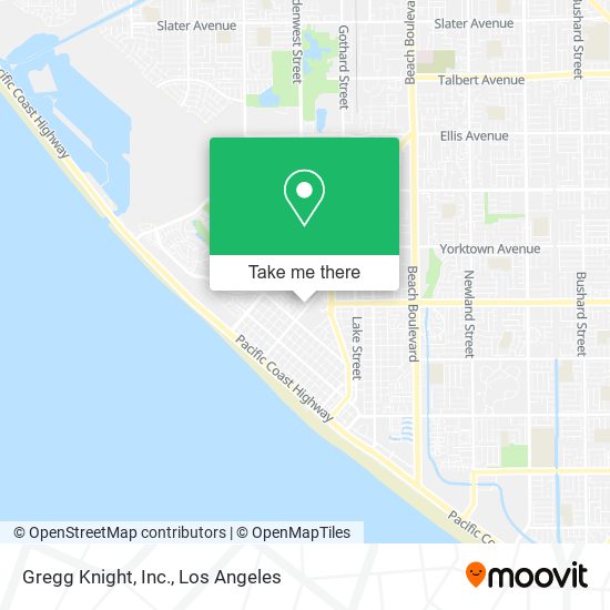 Gregg Knight, Inc. map