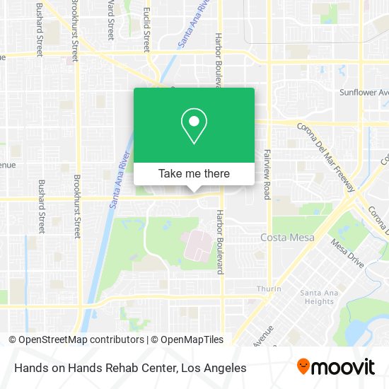 Hands on Hands Rehab Center map
