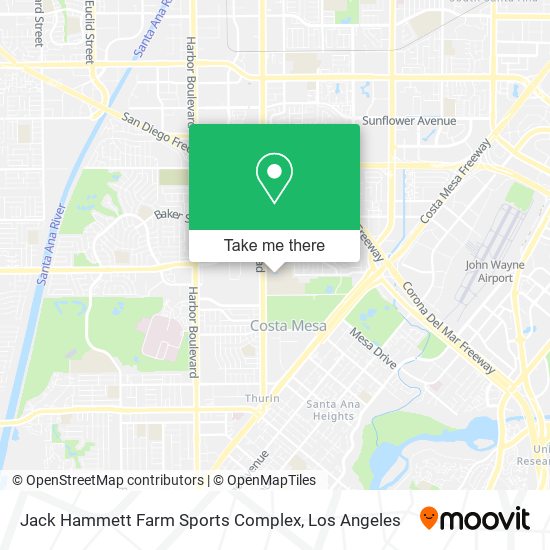 Mapa de Jack Hammett Farm Sports Complex