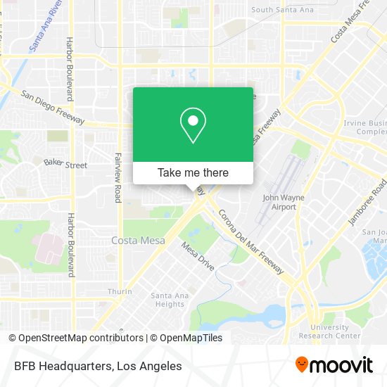 BFB Headquarters map