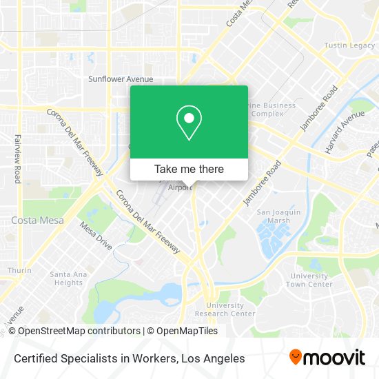 Certified Specialists in Workers map
