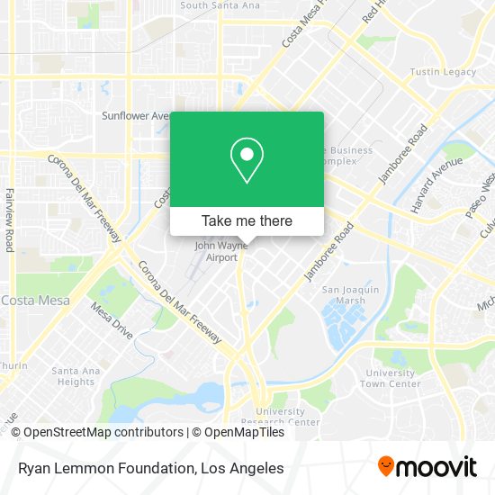 Ryan Lemmon Foundation map