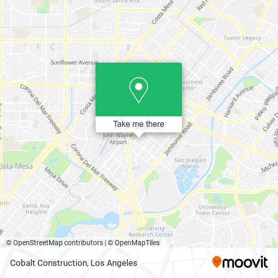 Cobalt Construction map