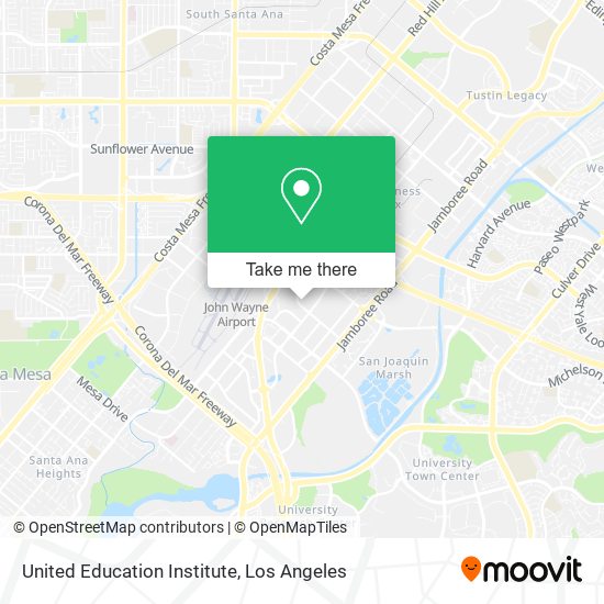 Mapa de United Education Institute