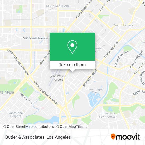 Butler & Associates map