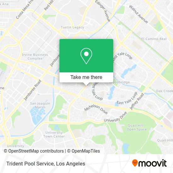 Trident Pool Service map