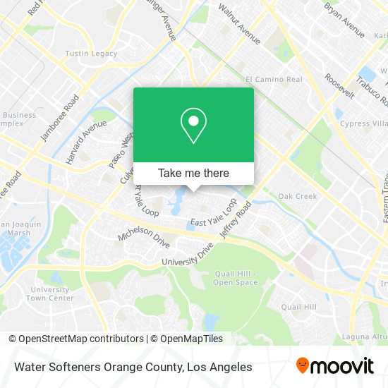 Mapa de Water Softeners Orange County