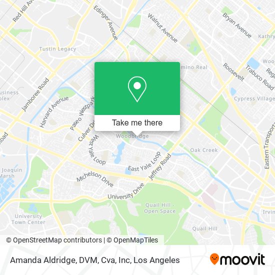 Amanda Aldridge, DVM, Cva, Inc map