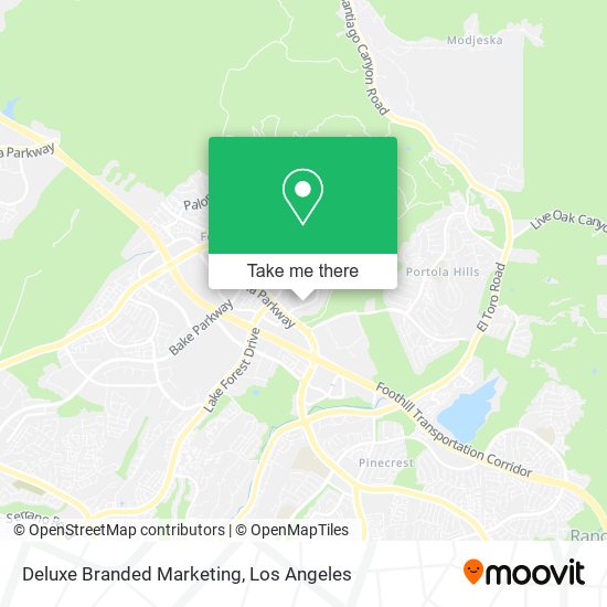 Deluxe Branded Marketing map