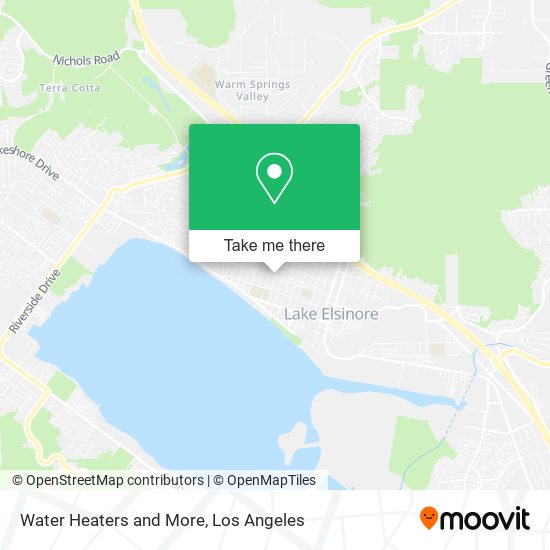 Water Heaters and More map
