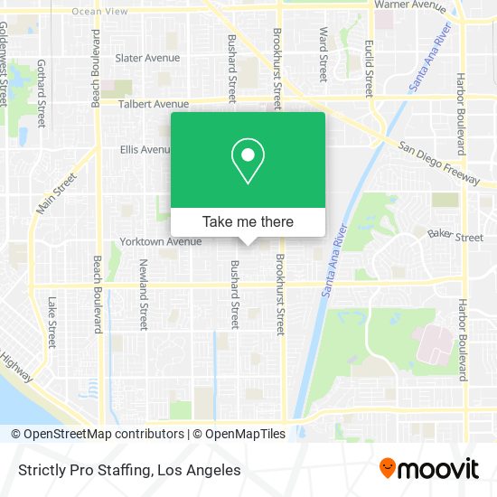 Mapa de Strictly Pro Staffing
