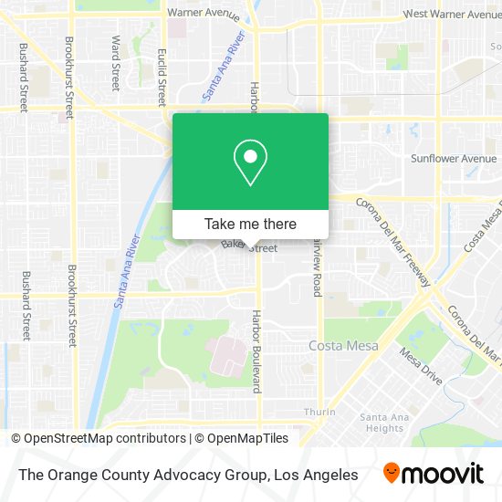 Mapa de The Orange County Advocacy Group