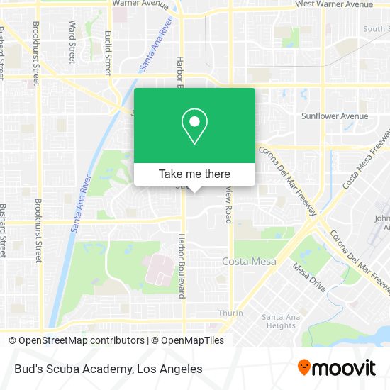 Bud's Scuba Academy map