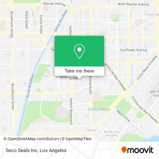 Mapa de Seco Seals Inc