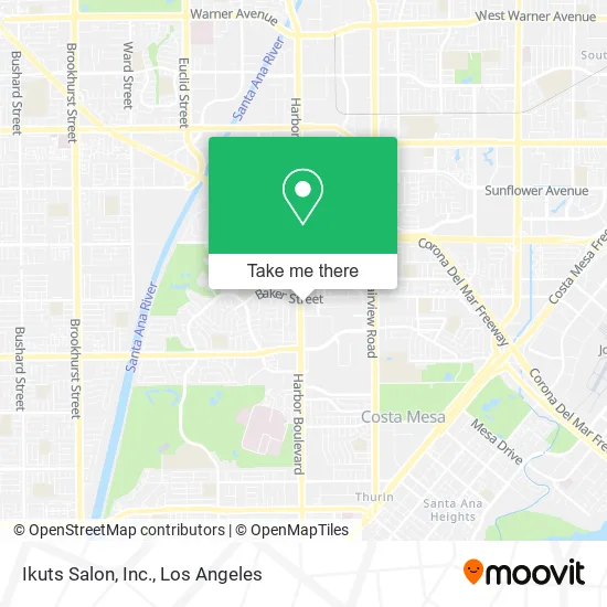 Mapa de Ikuts Salon, Inc.