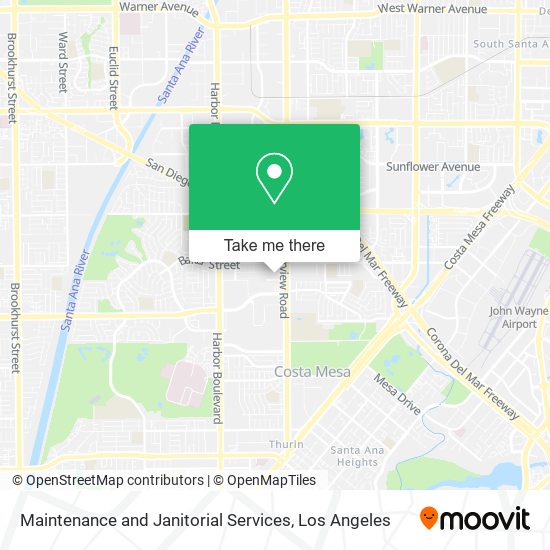 Mapa de Maintenance and Janitorial Services