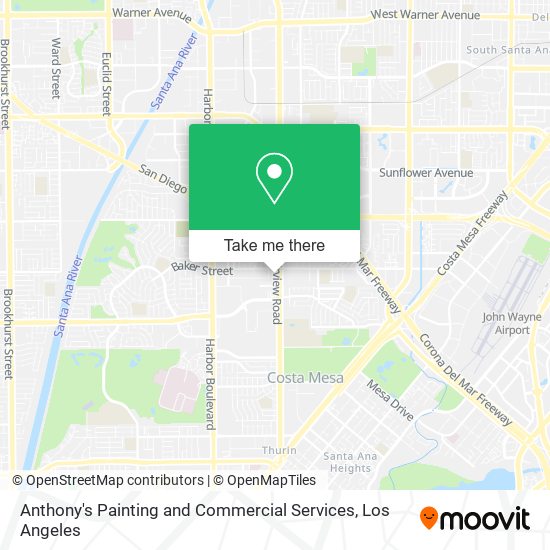 Mapa de Anthony's Painting and Commercial Services