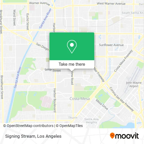 Mapa de Signing Stream