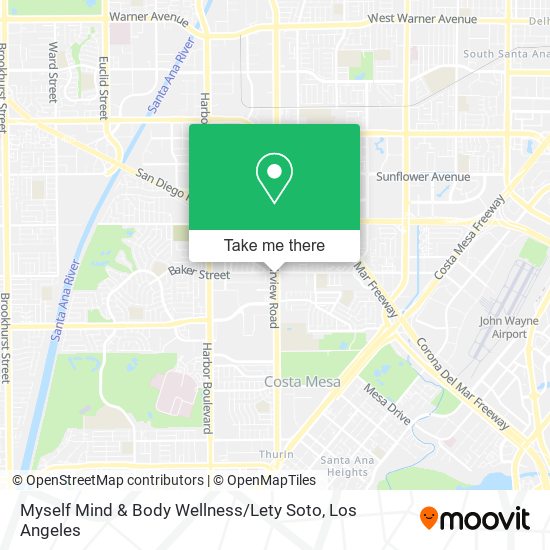 Myself Mind & Body Wellness / Lety Soto map