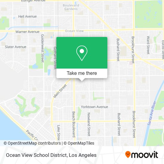 Mapa de Ocean View School District