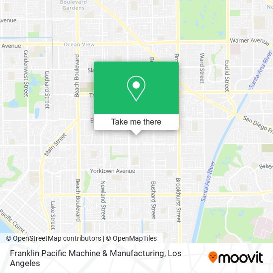 Franklin Pacific Machine & Manufacturing map
