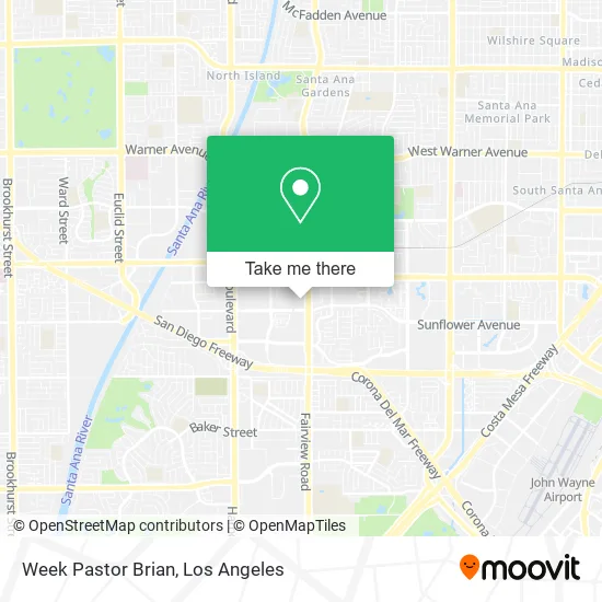 Mapa de Week Pastor Brian