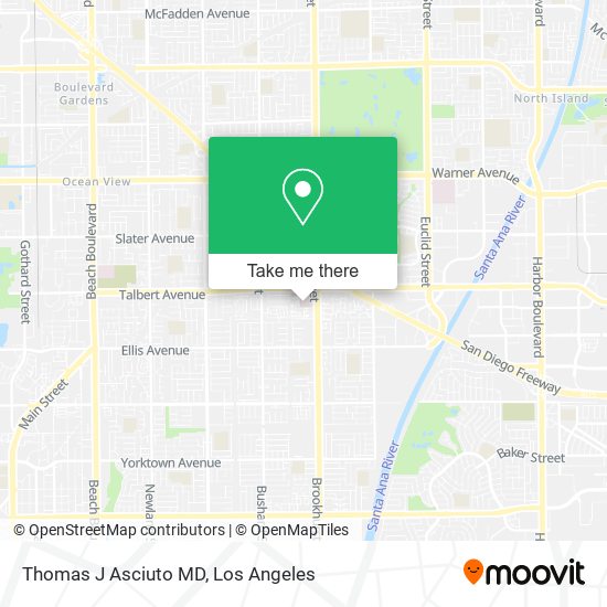 Mapa de Thomas J Asciuto MD