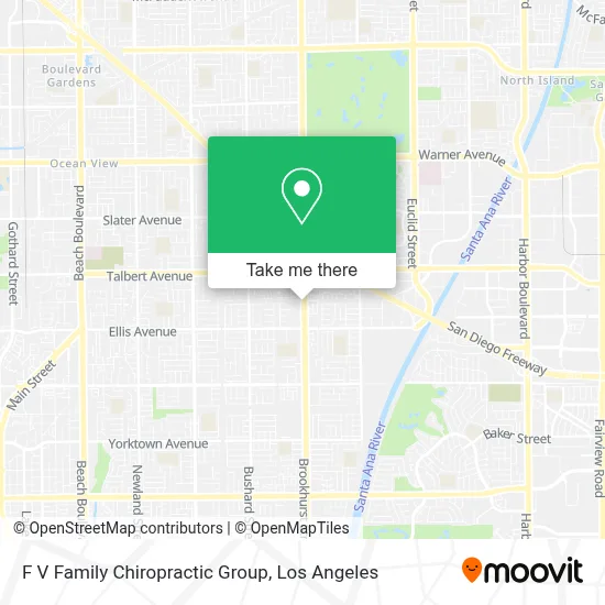 F V Family Chiropractic Group map