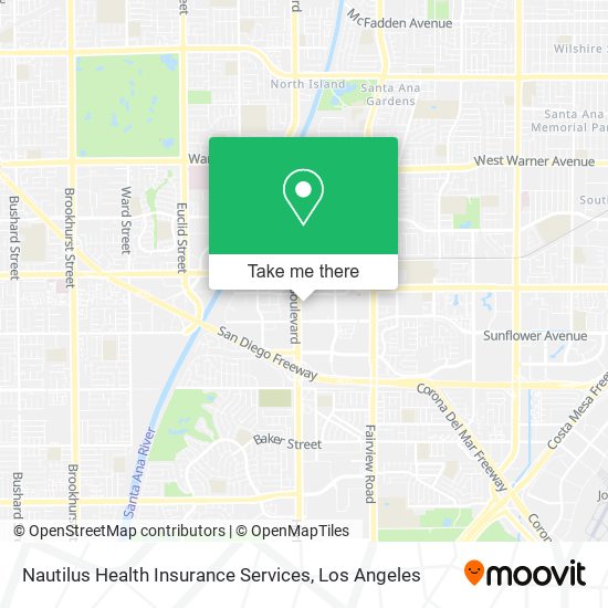 Mapa de Nautilus Health Insurance Services