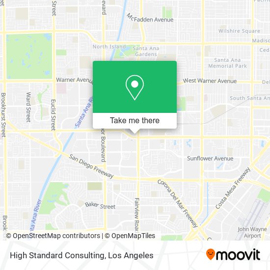 Mapa de High Standard Consulting