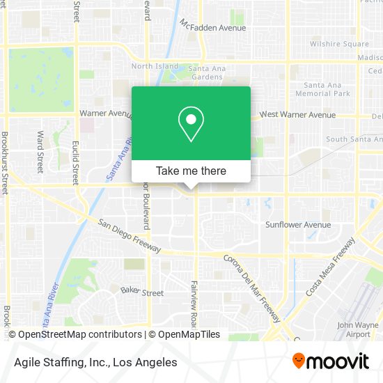 Mapa de Agile Staffing, Inc.