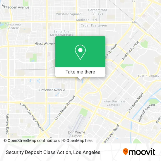 Security Deposit Class Action map