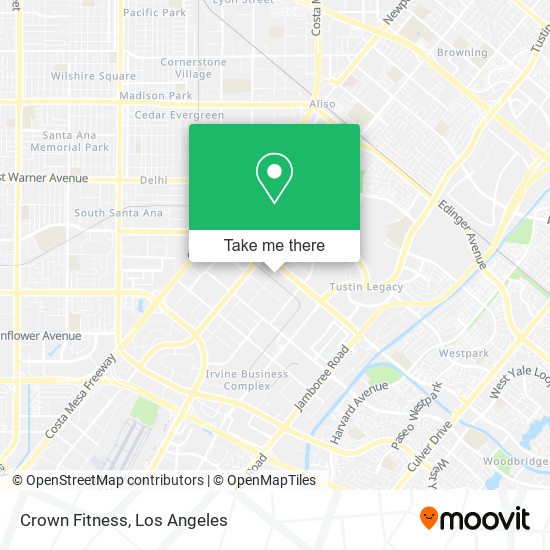 Crown Fitness map