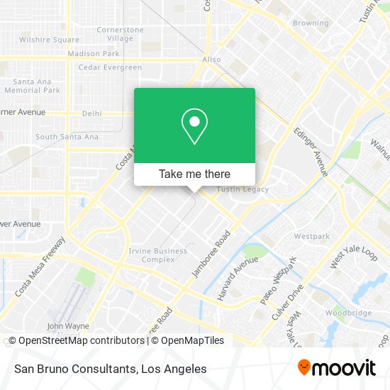 San Bruno Consultants map