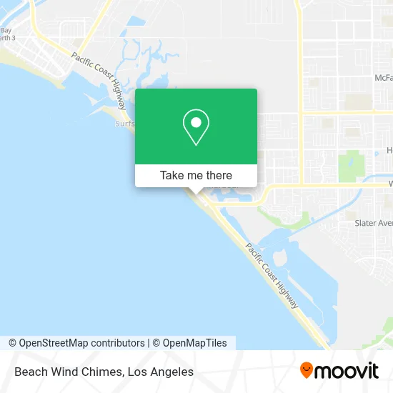 Beach Wind Chimes map