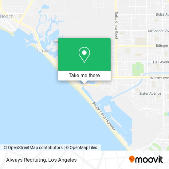Mapa de Always Recruitng