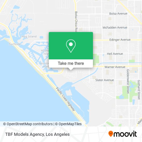 Mapa de TBF Models Agency