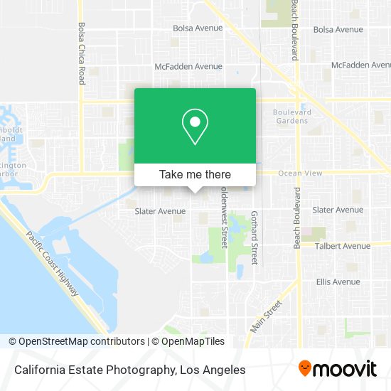 Mapa de California Estate Photography