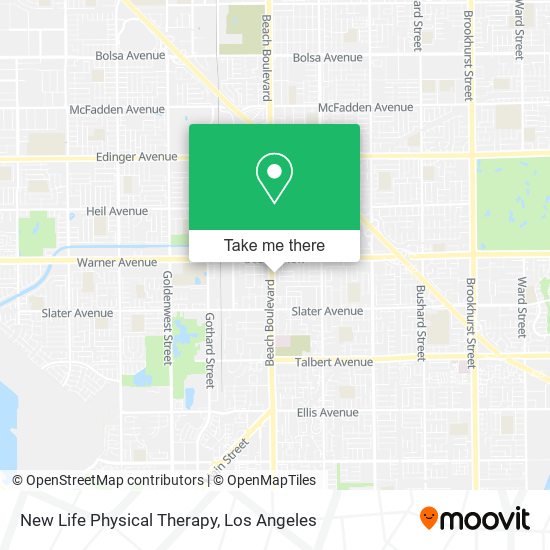 New Life Physical Therapy map